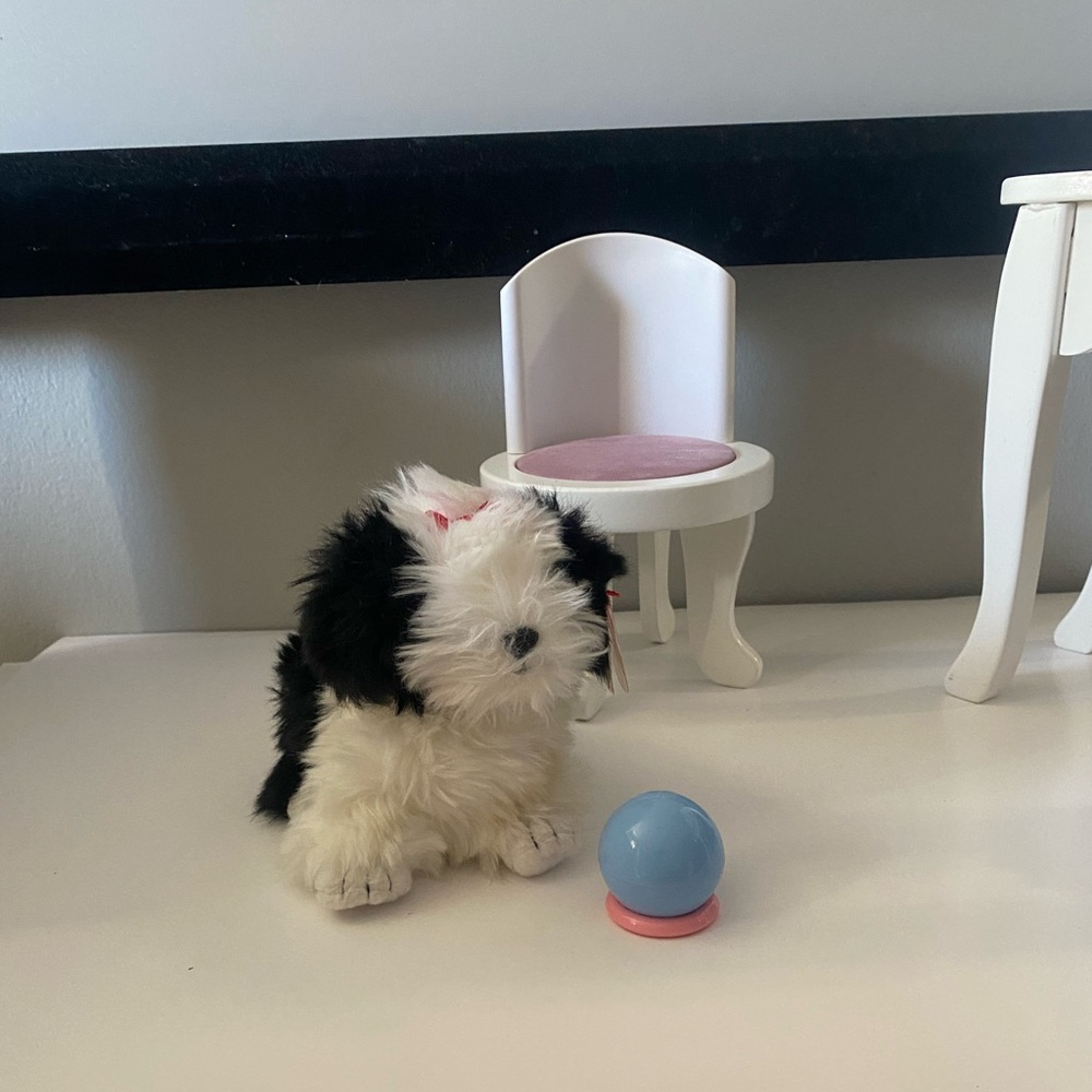 Vintage TY Beanie Babies Poofie the Dog